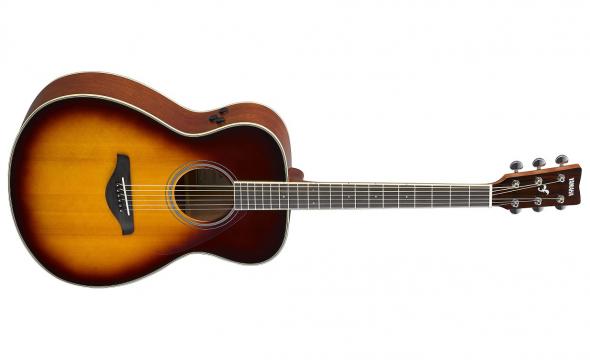 Yamaha FS-TA TransAcoustic (Brown Sunburst): 1