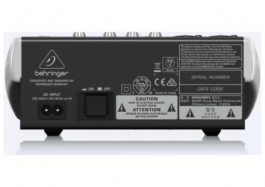 Behringer XENYX QX602MP3: 3