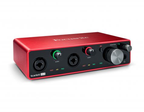 Focusrite Scarlett 4i4 3rd Gen: 1