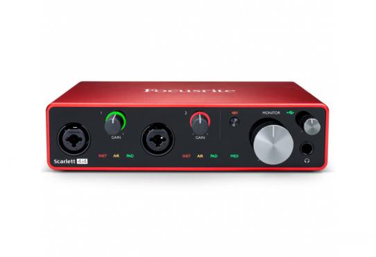 Focusrite Scarlett 4i4 3rd Gen: 3