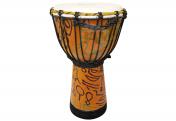 Maxtone ADJ40B Abstract Cloth Djembe 8