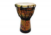 Maxtone ADJ30B Abstract Cloth Djembe 6"