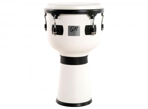 Gon Bops FSDJUV10 10" Fiesta Djembe (White Magic): 1