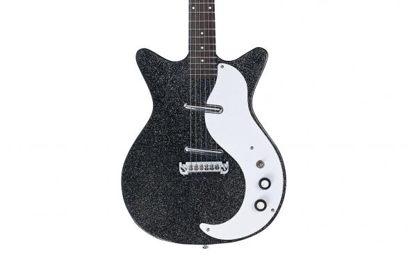 Danelectro 59 MJ (Black Metal Flake): 2