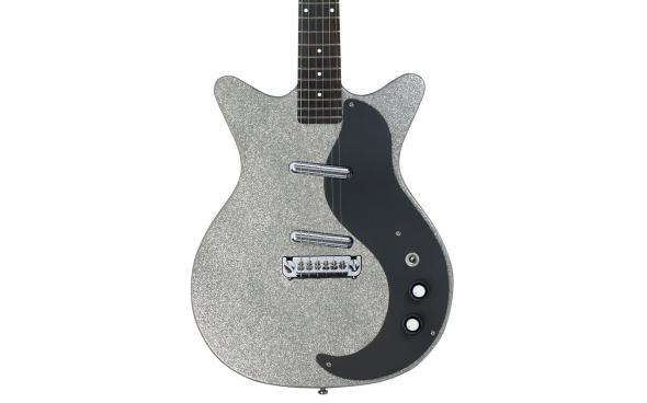 Danelectro 59 MJ (Silver Metal Flake): 2