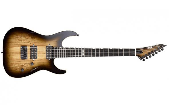 ESP E-II M-II-7 NT (Dark Brown Natural Burst): 1