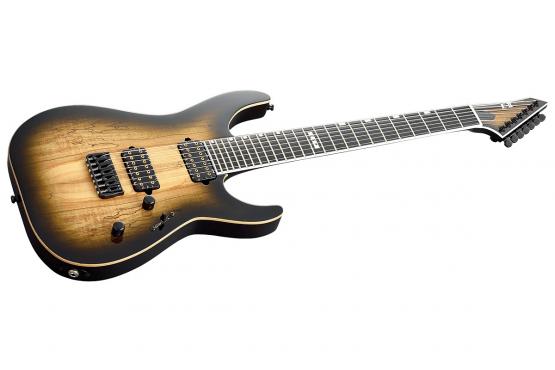 ESP E-II M-II-7 NT (Dark Brown Natural Burst): 3