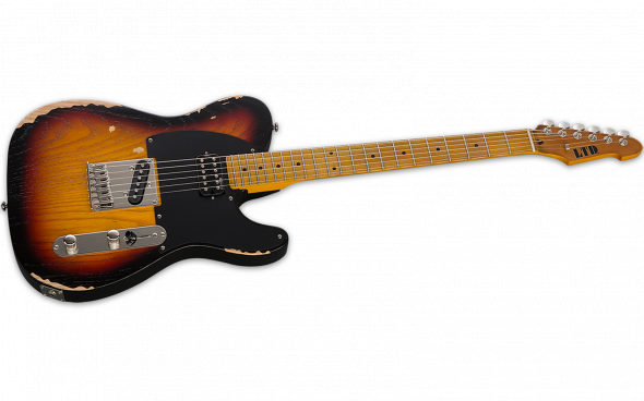 LTD TE-254 Distressed (3-Tone Burst): 3