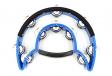 Maxtone 818N/P Power-2 Tambourine w/Protecting Trim (Blue): 1