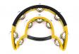 Maxtone 818N/P Power-2 Tambourine w/Protecting Trim (Yellow): 1