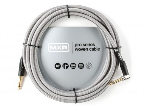 MXR Pro Series Woven Instrument Cable Right/Straight (5.5m): 1