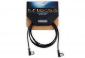 ROCKBOARD RBO CAB MIDI 200 BK Flat MIDI Cable - Black, 200 cm