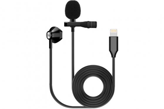 F-Zone KM-06 LAVALIER MICROPHONE W/ EARPHONE (Lighting): 1