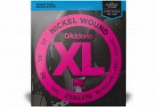 D`Addario ESXL170 XL NICKEL WOUND BASS REGULAR LIGHT DOUBLE BALL END (45-100)