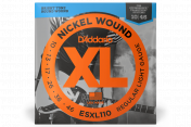 D`Addario ESXL110 XL NICKEl WOUND REGULAR LIGHT DOUBLE BALL END (10-46)