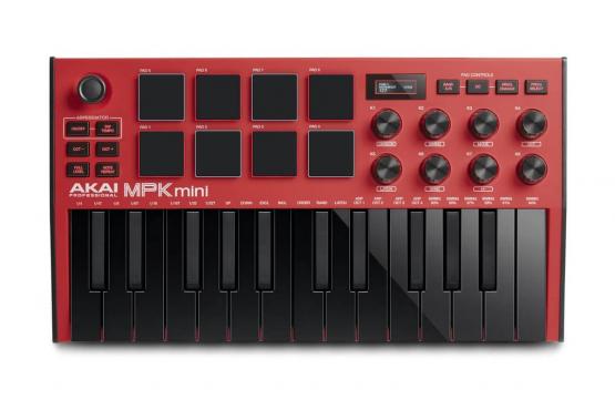 Akai MPK Mini MK3 Red MIDI: 1