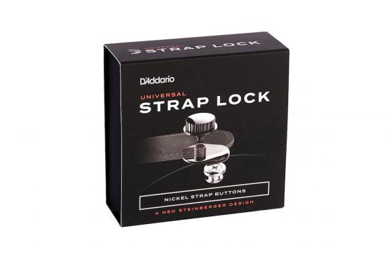 D'addario PW-SLS-01 Universal Strap Lock System (Black): 5