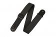 LEVY'S M8POLY-BLK CLASSICS SERIES POLYPROPYLENE GUITAR STRAP (BLACK): 1