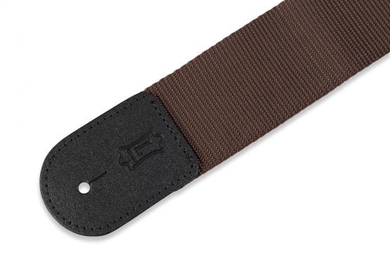 LEVY'S M8POLY-BRN CLASSICS SERIES POLYPROPYLENE GUITAR STRAP (BROWN): 4