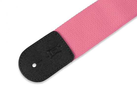 LEVY'S M8POLY-PNK CLASSICS SERIES POLYPROPYLENE GUITAR STRAP (PINK): 2