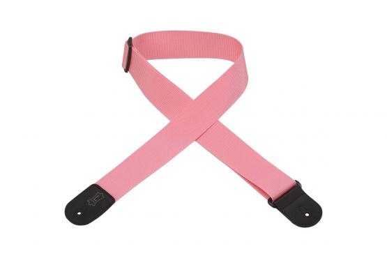LEVY'S M8POLY-PNK CLASSICS SERIES POLYPROPYLENE GUITAR STRAP (PINK): 3