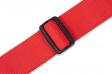 LEVY'S M8POLY-RED CLASSICS SERIES POLYPROPYLENE GUITAR STRAP (RED): 2