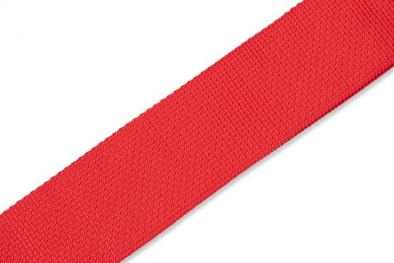 LEVY'S M8POLY-RED CLASSICS SERIES POLYPROPYLENE GUITAR STRAP (RED): 3