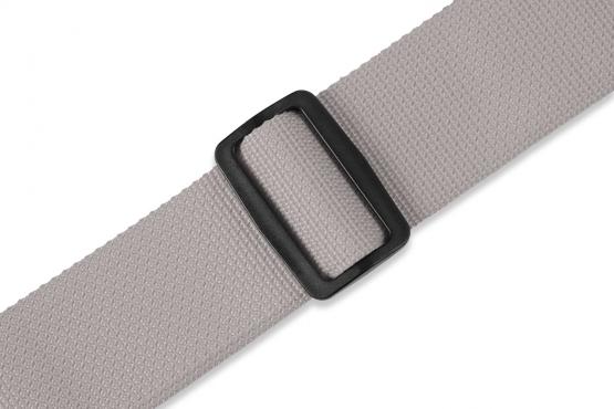LEVY'S M8POLY-GRY CLASSICS SERIES POLYPROPYLENE GUITAR STRAP (GREY): 2