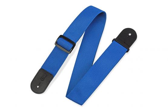 LEVY'S M8POLY-ROY CLASSICS SERIES POLYPROPYLENE GUITAR STRAP (ROYAL BLUE): 1