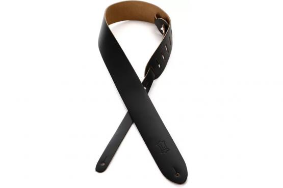 LEVY'S M12-BLK CLASSICS SERIES GUITAR STRAP (BLACK): 2