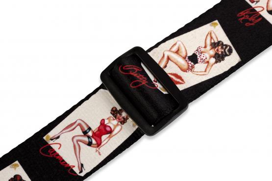 LEVY'S MPS2-072 PRINT SERIES GUITAR STRAP (GIRLS): 3