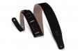 LEVY'S MS26-BLK CLASSICS SERIES SUEDE GUITAR STRAP (BLACK): 1