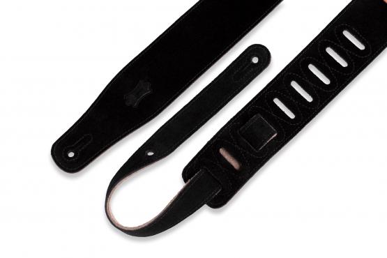 LEVY'S MS26-BLK CLASSICS SERIES SUEDE GUITAR STRAP (BLACK): 2