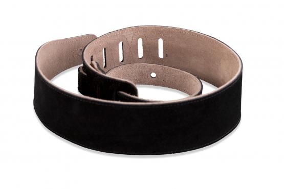 LEVY'S MS26-BLK CLASSICS SERIES SUEDE GUITAR STRAP (BLACK): 4