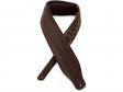 LEVY'S M26PD-DBR_DBR CLASSICS SERIES PADDED TWO-TONE GUITAR STRAP (DARK BROWN): 5