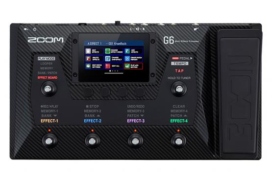 Zoom G6: 1