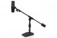 Gator FRAMEWORKS GFW-MIC-0822 Telescoping Boom Mic Stand Podcasting & Bass Drum: 1