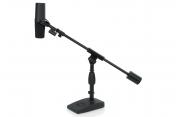 Gator FRAMEWORKS GFW-MIC-0822 Telescoping Boom Mic Stand Podcasting & Bass Drum