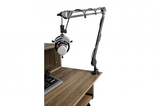 Gator FRAMEWORKS GFWMICBCBM2000 Desktop Mic Boom Stand: 6