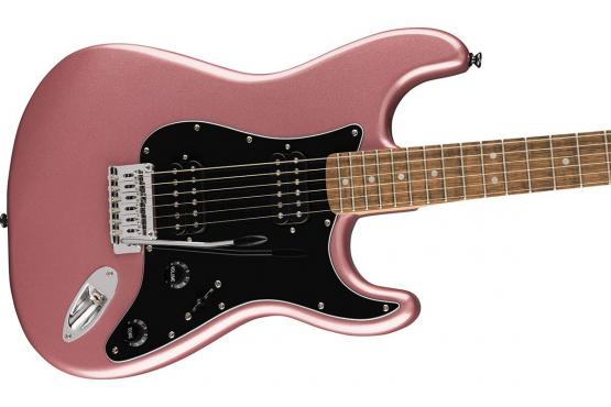 Squier by Fender Affinity Stratocaster HH LR BURGUNDY MIST: 3