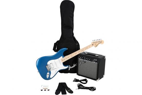 Squier by Fender Affinity Strat Pack HSS LAKE PLACID BLUE: 2