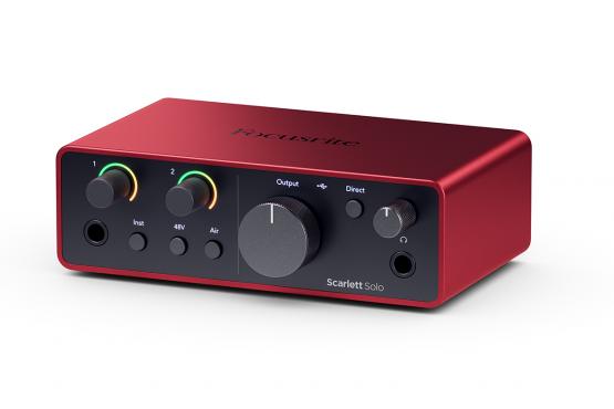 Focusrite Scarlett Solo 4th Gen: 1