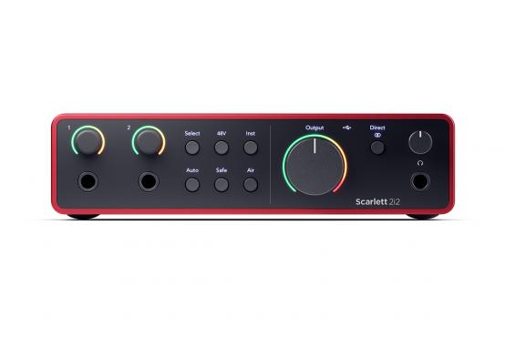 Focusrite Scarlett 2i2 4th Gen: 2