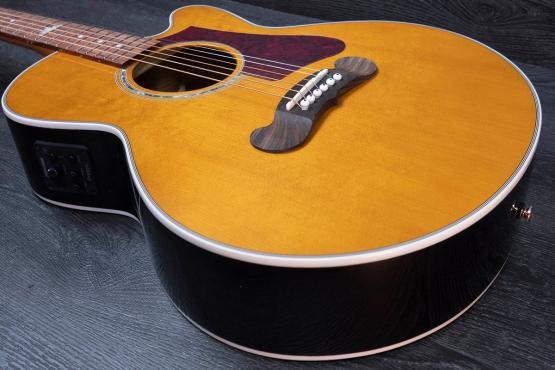 Epiphone J-200 EC Studio Parlor Vintge Natural: 2