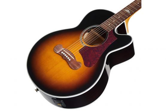 Epiphone J-200 EC Studio Parlor Vintge Sunburst: 3