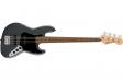 Squier by Fender Affinity Series Jazz Bass LR Charcoal Frost Metallic: 1