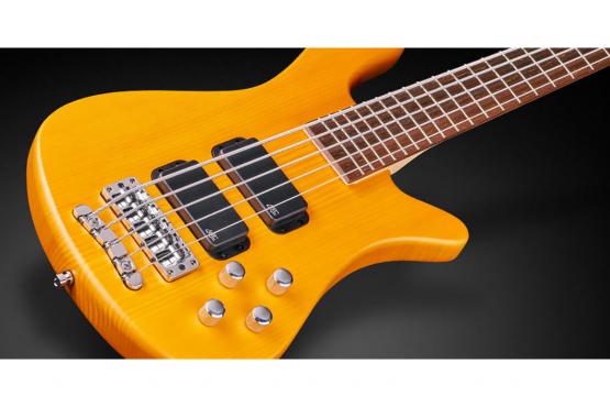 Warwick RockBass Streamer Standard, 5-String (Honey Violin Transparent Satin): 5