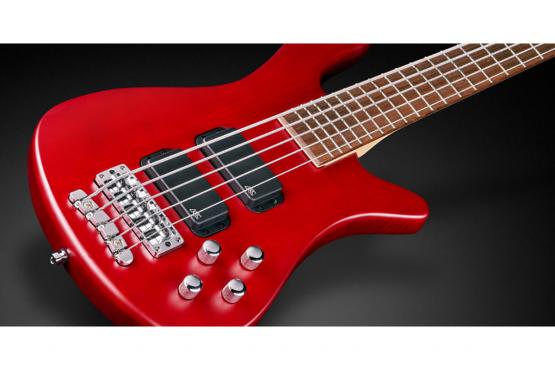 Warwick RockBass Streamer Standard, 5-String (Burgundy Red Transparent Satin): 5