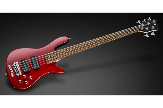 Warwick RockBass Streamer Standard, 5-String (Burgundy Red Transparent Satin): 3