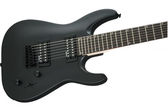 Jackson JS22-7 Dinky AH Satin Black: 2